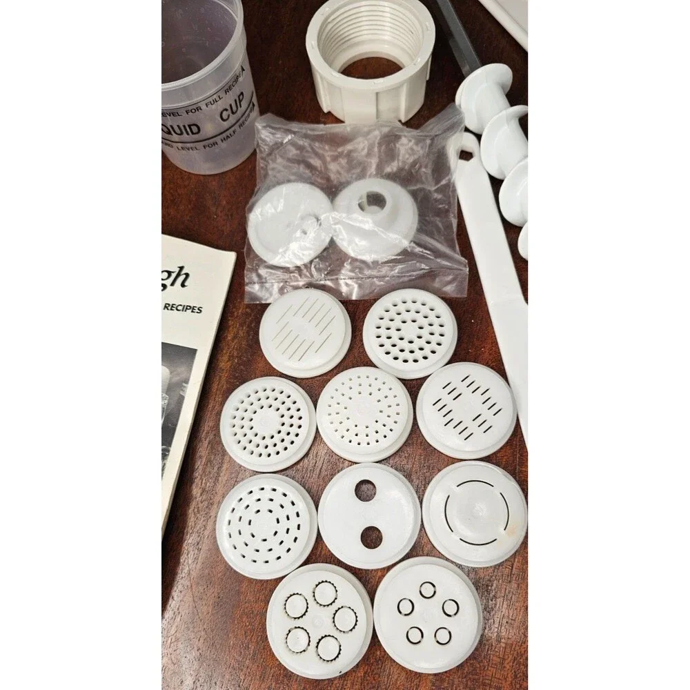 Imperial Pasta & Dough Maker Attachments 15+ Pieces CLEAN